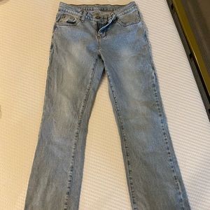 Brandy Melville Wide Leg blue wash Jeans